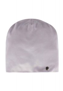 Welurowa czapka damska smerfetka H-FROZEN. Szare czapki Volcano, bez wzorów, z dzianiny, sportowe. Za 59,99 zł.
