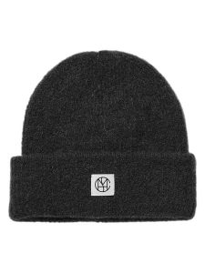 MOSS COPENHAGEN Czapka "Hope" w kolorze czarnym rozmiar: onesize. Czarne czapki Moss Copenhagen, bez wzorów, z materiału. Za 86,99 zł.