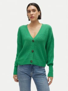Vero Moda Kardigan Lea 10249632 Zielony Regular Fit. Zielone kardigany Vero Moda, z syntetyku. Za 109,99 zł.