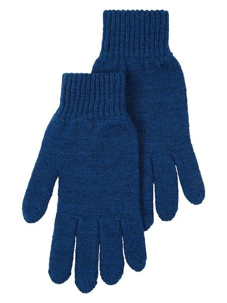 Lanerossi Wełniane rękawiczki "Asia" w kolorze niebieskim - 22 x 7 cm rozmiar: onesize. Niebieskie rękawiczki Lanerossi, bez wzorów, z wełny. Za 108,74 zł.