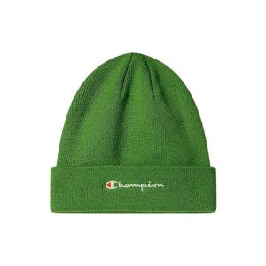 Czapka Champion Beanie Cap 806064. Zielone czapki Champion, bez wzorów. Za 54,90 zł.