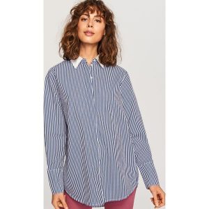 Koszula z białym kołnierzem - Biały. Koszule marki Reserved. W wyprzedaży za 39,99 zł.