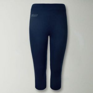 Legginsy Legea Pinocchietto Laia Damskie. Niebieskie legginsy LEGEA, bez wzorów, z elastanu, na fitness i siłownię. Za 75,00 zł.