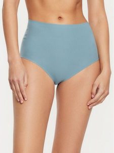 Chantelle Figi klasyczne Soft Stretch C11370 Szary. Szare figi Chantelle, bez wzorów, z syntetyku. Za 99,99 zł.
