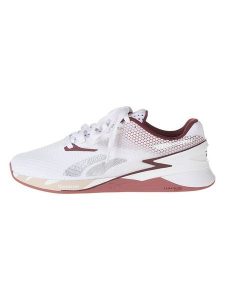 Reebok Sneakersy "Nano X3" w kolorze białym rozmiar: 38,5. Białe trampki Reebok, bez wzorów, z materiału, bez zapięcia. Za 277,44 zł.