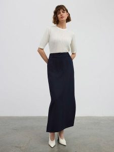 BGN Spódnica w kolorze granatowym rozmiar: 38. Niebieskie spódnice BGN, na co dzień, bez wzorów, maxi. Za 78,99 zł.