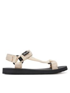 Jack Wolfskin Sandały Taiga A65623 Beżowy. Brązowe buty trekkingowe Jack Wolfskin, z materiału, bez zapięcia. Za 329,99 zł.