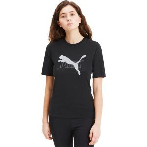 Koszulka Puma Nu-tility T-shirt, Kobiety. Czarne koszulki sportowe Puma, bez wzorów, z bawełny, bez ramiączek. Za 190,00 zł.