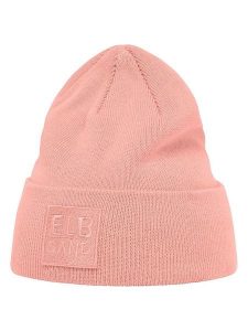 ELBSAND Czapka beanie w kolorze jasnoróżowym rozmiar: onesize. Różowe czapki ELBSAND, bez wzorów, z materiału. Za 92,42 zł.