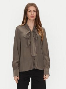 Gap Bluzka 618636-00 Brązowy Regular Fit. Brązowe bluzki GAP, m, bez wzorów, z syntetyku, bez kołnierzyka, bez ramiączek. Za 229,99 zł.