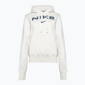Bluza damska Nike Sportswear Phoenix Fleece. Białe bluzy Nike, bez wzorów, bez kaptura. Za 269,99 zł.