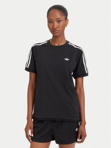 Adidas T-Shirt Pleated 3S LG4313 Czarny Regular Fit. Czarne t-shirty ADIDAS, s, bez wzorów, z bawełny, bez kołnierzyka, bez ramiączek. Za 179,99 zł.