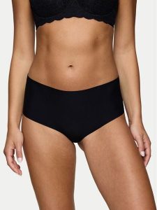 Triumph Figi klasyczne z wysokim stanem Pretty 10222227 Czarny. Czarne figi Triumph, bez wzorów, z syntetyku. Za 45,00 zł.