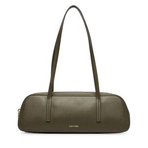 Torebka Calvin Klein. Zielone torebki klasyczne Calvin Klein, bez wzorów, bez dodatków. Za 489,99 zł.