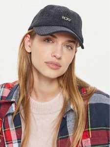 Roxy Czapka z daszkiem Feeling Good ERJHA04336 Czarny. Czarne czapki Roxy, bez wzorów, z materiału. Za 49,99 zł.