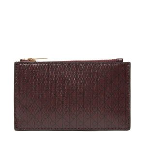 Portfel Calvin Klein. Brązowe portfele Calvin Klein, bez wzorów. Za 179,99 zł.