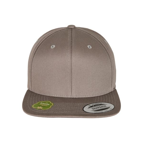 Czapka Flexfit organic cotton. Szare czapki FLEXFIT, bez wzorów, z bawełny. Za 129,00 zł.