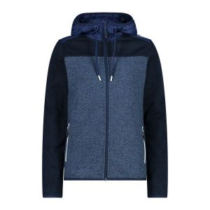 Bluza damska z kapturem CMP. Niebieskie bluzy CMP, bez wzorów, z kapturem. Za 304,50 zł.