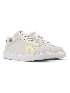 Camper Skórzane sneakersy "Runner K21" w kolorze beżowym rozmiar: 43. Brązowe trampki Camper, bez wzorów, bez zapięcia. Za 284,82 zł.