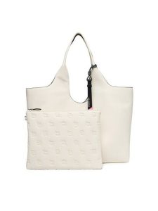 KARL LAGERFELD Torebka A3W30096 Biały. Białe torebki klasyczne KARL LAGERFELD, bez wzorów, ze skóry, bez dodatków. Za 689,99 zł.