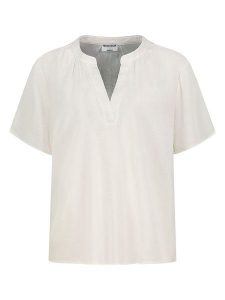 Fresh Made Bluzka w kolorze białym rozmiar: XL. Białe bluzki Fresh Made, xl, bez wzorów, bez kołnierzyka, bez ramiączek. Za 70,41 zł.