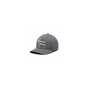 COLUMBIA Czapka z daszkiem Lost Lager 110 Snap Back city grey/scenic moose. Szare czapki Columbia, bez wzorów, klasyczne. Za 73,40 zł.