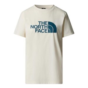 The North Face Koszulka S/S Relaxed Easy Nf0A8A6G7Ou. Brązowe koszulki sportowe The North Face, bez wzorów, bez ramiączek. Za 83,99 zł.