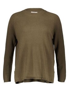 JDY Sweter w kolorze khaki rozmiar: XS. Brązowe swetry oversize JDY, xs, bez wzorów, bez ramiączek. Za 35,10 zł.