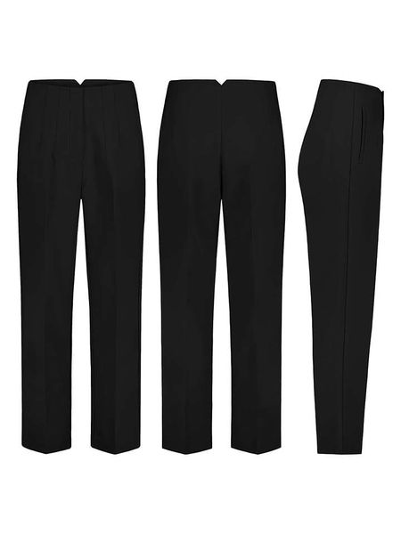 Sublevel Spodnie w kolorze czarnym rozmiar: L. Czarne spodnie z wysokim stanem Sublevel, bez wzorów, z materiału, z podwyższonym stanem. Za 104,39 zł.