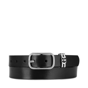 Pasek Damski GINO ROSSI. Czarne paski Gino Rossi, bez wzorów. Za 129,99 zł.