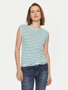 United Colors Of Benetton T-Shirt 3NRAD107J Zielony Regular Fit. Zielone t-shirty United Colors of Benetton, xxl, bez wzorów, z wiskozy, bez kołnierzyka, bez ramiączek. Za 89,99 zł.