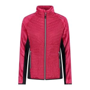 Hybrdowa kurtka unlimitech dla kobiet CMP. Czarne kurtki CMP, bez wzorów, bez kaptura. Za 393,15 zł.