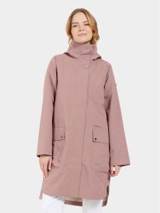 Didriksons Parka "Adria" w kolorze jasnoróżowym rozmiar: 40. Różowe płaszcze Didriksons, m, bez wzorów, bez kaptura. Za 539,95 zł.