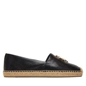 Espadryle Tory Burch. Czarne espadryle Tory Burch, bez wzorów, bez obcasa. Za 1 439,00 zł.
