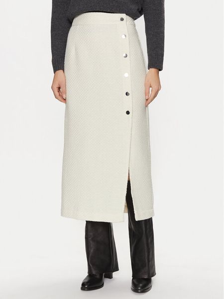 Karen by Simonsen Spódnica midi Pepper 10105053 Écru Regular Fit. Spódnice Karen by Simonsen, bez wzorów, z syntetyku, maxi. Za 259,99 zł.