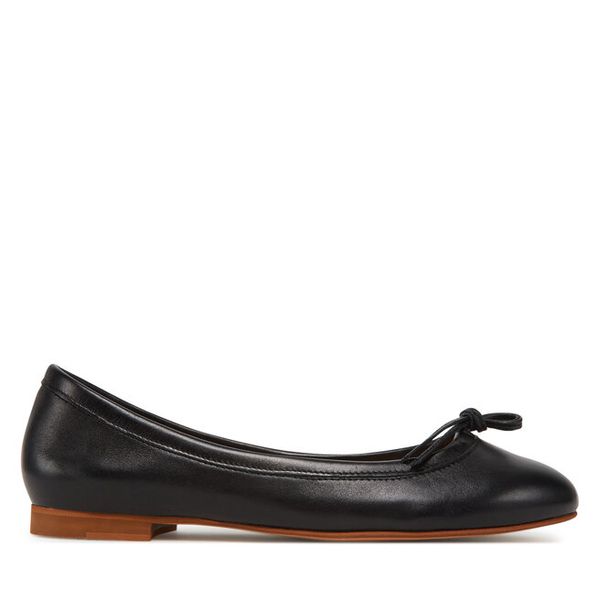 Baleriny Balagan. Czarne balerinki Balagan, bez wzorów, bez obcasa, bez zapięcia. Za 319,99 zł.