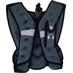 Kamizelka Obciążeniowa 5Kg Tunturi. Czarne kamizelki TUNTURI, bez wzorów, bez kołnierzyka, bez ramiączek, bez kaptura. Za 89,00 zł.