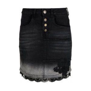 Desigual Spódnica Damska Blanche 30 Czarny. Spódnice marki Desigual. W wyprzedaży za 302,00 zł.