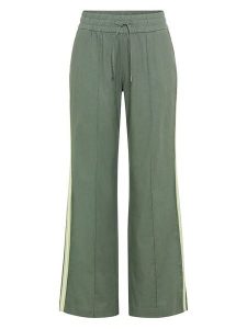 Olsen Spodnie dresowe w kolorze khaki rozmiar: 40. Brązowe spodnie dresowe Olsen, bez wzorów, z dresówki. Za 205,36 zł.