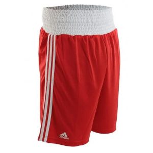 Szorty adidas Aiba. Czerwone szorty ADIDAS, bez wzorów, sportowe. Za 149,50 zł.