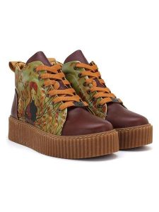 Goby Sneakersy w kolorze brązowym rozmiar: 39. Brązowe trampki Goby, bez wzorów, za kostkę, bez zapięcia. Za 304,99 zł.