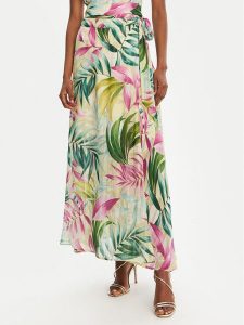 Guess Spódnica midi W5GD66 WH9Z2 Kolorowy Regular Fit. Spódnice Guess, xs, z aplikacjami, z syntetyku, midi. Za 259,99 zł.