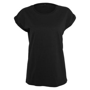 Damska Koszulka Z Przedłużonym Ramiączkiem. Czerwone bluzki BUILD YOUR BRAND, xl, bez wzorów, sportowe, bez kołnierzyka, bez ramiączek. Za 65,99 zł.