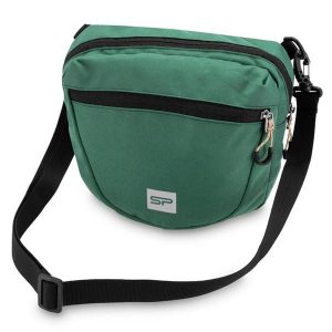 Torba sportowa na ramię Spokey Croco. Czarne torby podróżne i sportowe Spokey, bez wzorów, z materiału, na ramię, duże. Za 36,99 zł.