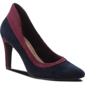 Półbuty TAMARIS - 1-22419-21 Navy/Merlot 849. Czółenka marki Tamaris. W wyprzedaży za 199,00 zł.