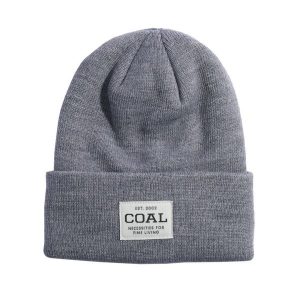 Czapka zimowa COAL UNIFORM heather grey. Szare czapki COAL, bez wzorów, sportowe. Za 29,00 zł.