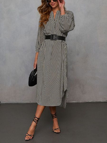 LA Angels Sukienka w kolorze kremowo-czarnym rozmiar: L. Brązowe sukienki LA Angels, l, bez wzorów, bez kołnierzyka, bez ramiączek, maxi. Za 173,99 zł.