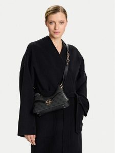 Guess Torebka Dea Mini HWSG79 93730 Szary. Szare listonoszki Guess, z aplikacjami, ze skóry, bez dodatków. Za 289,99 zł.