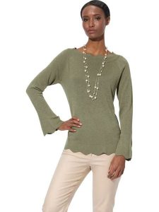 WITT WEIDEN Bluzka w kolorze khaki rozmiar: 40. Brązowe bluzki WITT WEIDEN, bez wzorów, bez kołnierzyka, bez ramiączek. Za 78,99 zł.