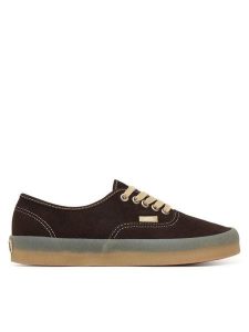 Vans Tenisówki Authentic VN000D7Y3N11 Brązowy. Brązowe trampki Vans, bez wzorów, ze skóry, bez zapięcia. Za 369,99 zł.